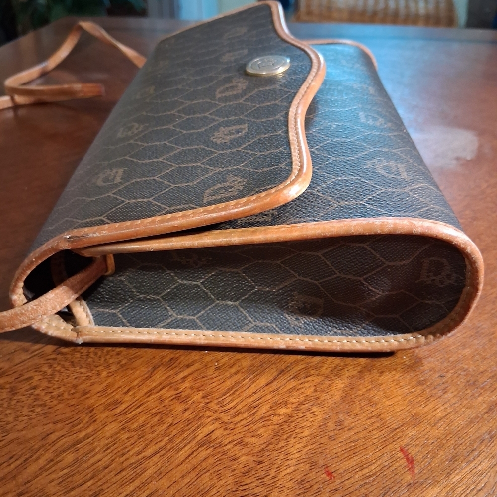 Authentic Christian Dior Shoulder Brown Honey Co Bag - Picture 6 of 16